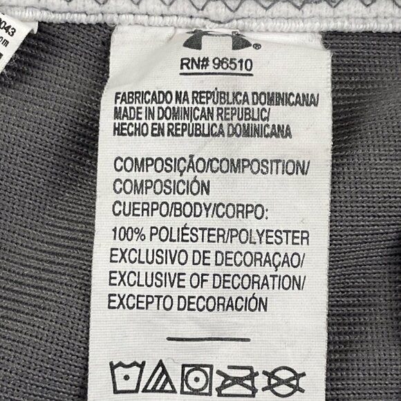 Under ARmour Baseball Pants Adult Size XL Gray Cropped Softball Knickers - Picture 6 of 9